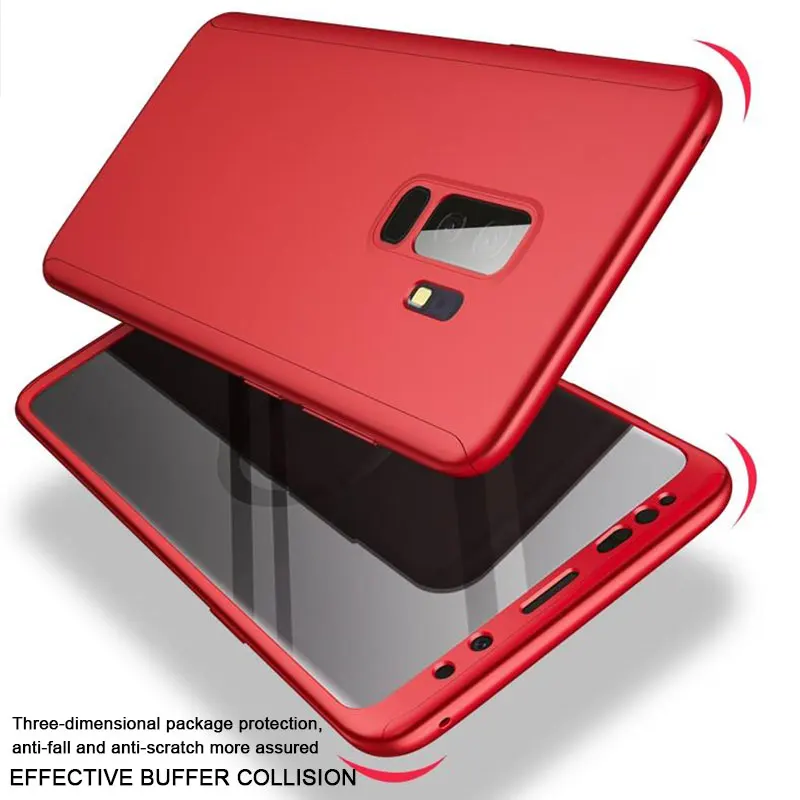 360 полная защита ударопрочный чехол для телефона Samsung Galaxy S20Ultra S10 S9 10 S8 Plus Note 9 8 A10 A50