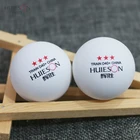 Мячи для настольного тенниса HUIESON 100 шт.пакет 3 звезды D40 +S40 + 2,8 г ABS новый материал мячи для пинг-понга 40 мм + для тренировок клубов взрослых
