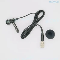 black me4 tie clips lavalier lapel microphone for audio technica wireless