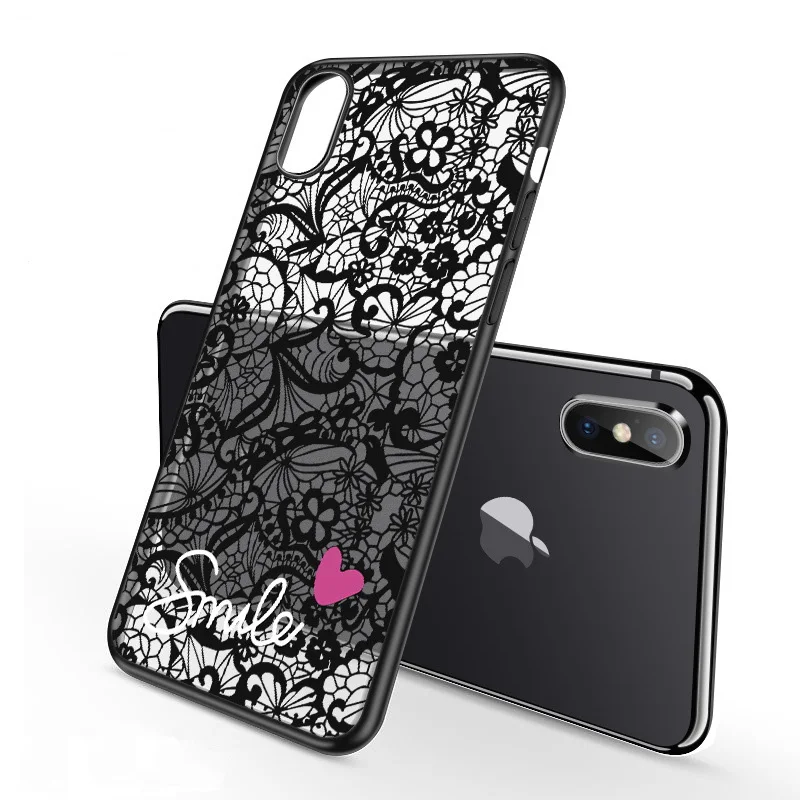 Роскошный чехол для iphone X XR 10 XS Max 7 8 6 6S Plus 5 S 5S SE Жесткий Чехол из поликарбоната и