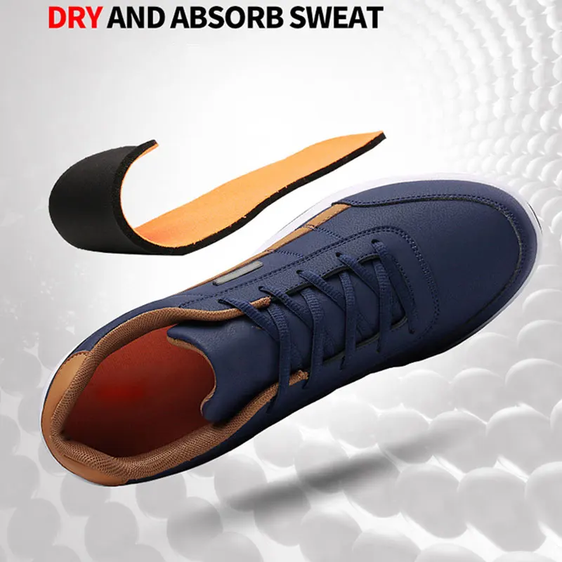 

Men Energy Lace-Up Sneaker Men Shoes Sports Casual Fashion Sneakers Blue/Black/White TC21