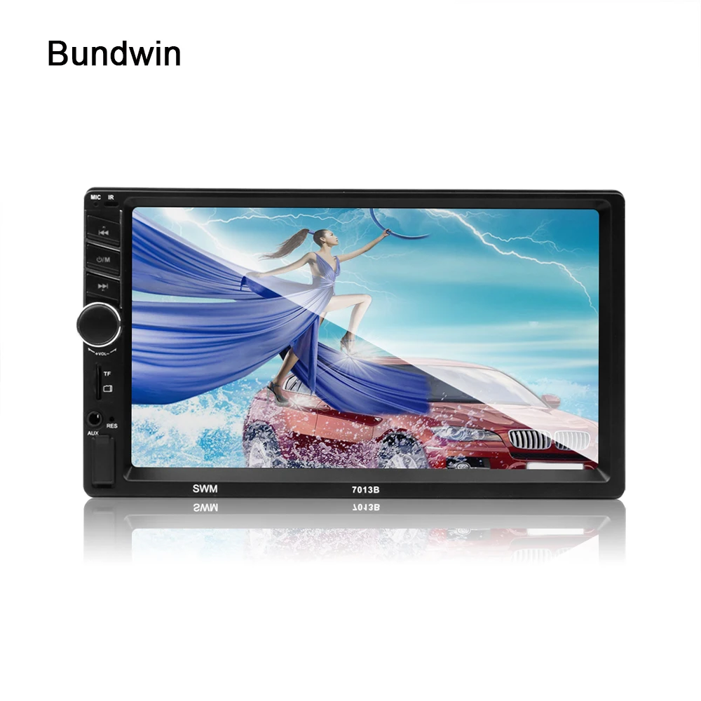 AUTO 7&quot HD Touch Screen 2 Din Car Radio For Carplay Android Player MP5 SD/FM/USB/AUX/Bluetooth Siri Voice control for IPhone |