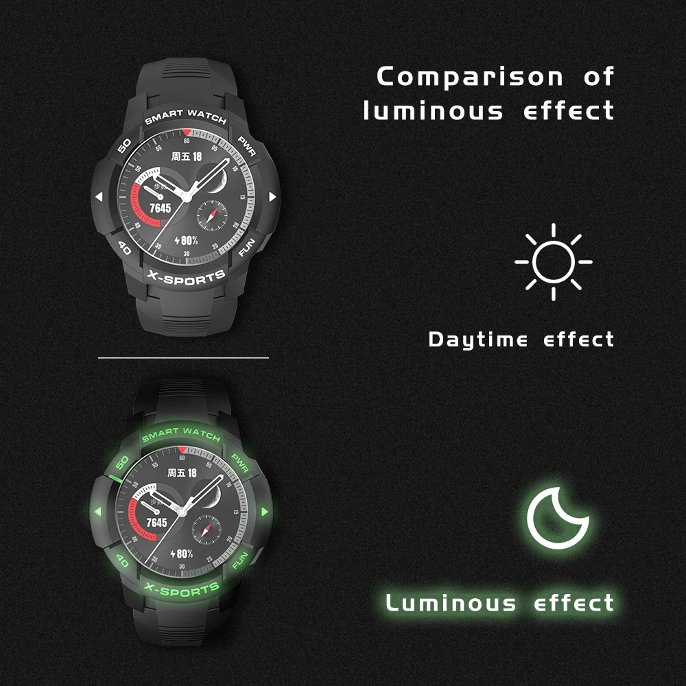 Чехол SIKAI для Huawei Honor Watch GS Pro защитный чехол из ТПУ ремешок браслет зарядное