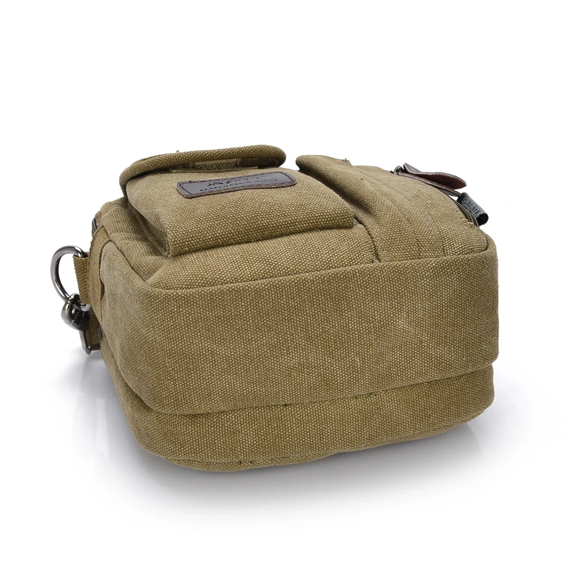 Маленькая Холщовая Сумка на плечо PILER для мужчин маленькие холщовые деловые