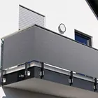 Крышка забора для балкона сада ветрозащитная Солнцезащитная сетка укрытие конфиденциальность экран простая швейная Пряжка наружный садовый тент крышка с галстуками