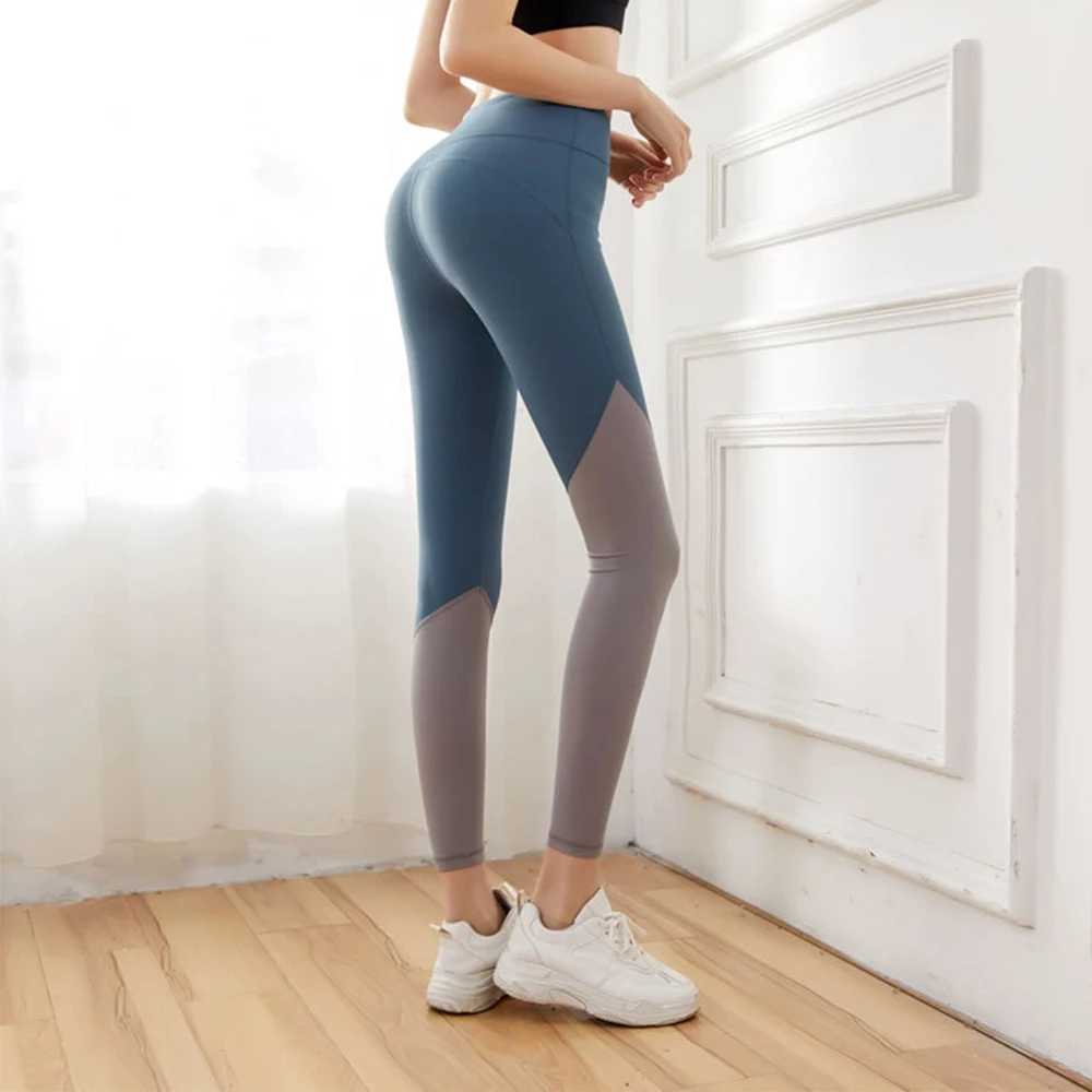 

Облегающие штаны для йоги, спортивные Леггинсы, тонкие тренировочные колготки для бега, фитнеса, бега, бесшовные спортивные тренировочные б...