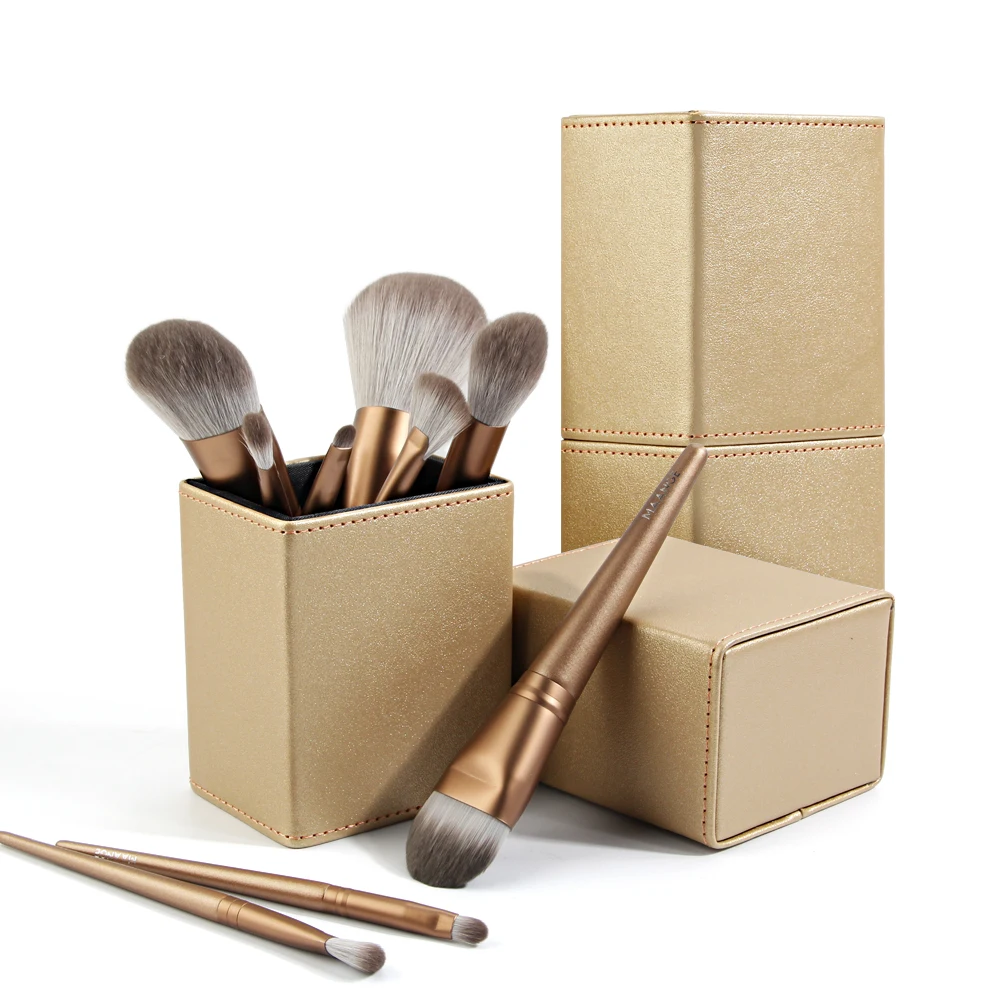 Держатель для кисти макияжа маанж дорожная косметичка из искусственной кожи