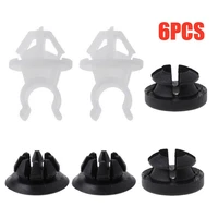 6pcs car hood support prop rod holder clip buckle for honda accord prelude 91503ss0003 car accessories clamp auto fastener clip