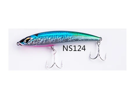 NS124 NOEBY воблер-карандаш NBL9493 stickbaits sea pelagus 115 мм/150 мм/185 мм Жесткая Троллинг приманка искусственная - Цвет: NS124
