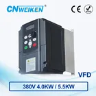 WK600 Векторный Преобразователь частоты, трехфазный инвертор частоты переменного тока 380V4.0 кВт5,5 кВт, регулятор скорости двигателя переменного тока