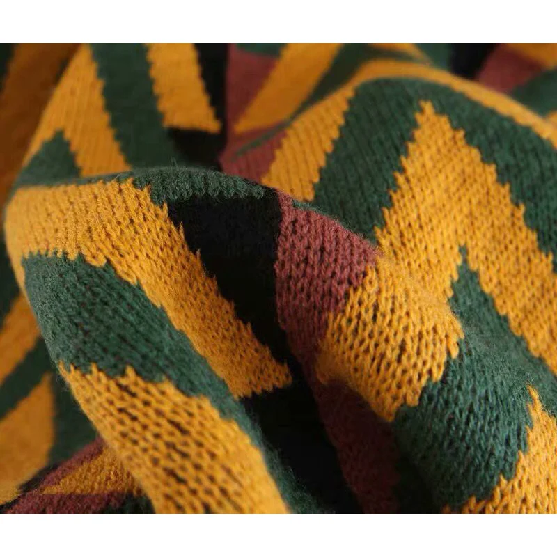 Женский свитер Пальто Вязаный кардиган длинный рукав V-образным вырезом в