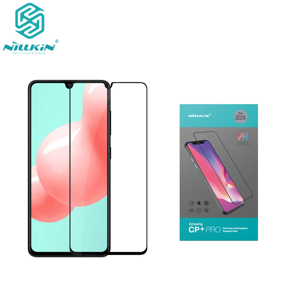 

For Samsung Galaxy A41 CP+ PRO Full Cover Tempered Glass 9H 2.5D Curved Screen Protector NILLKIN Amazing Nanometer film