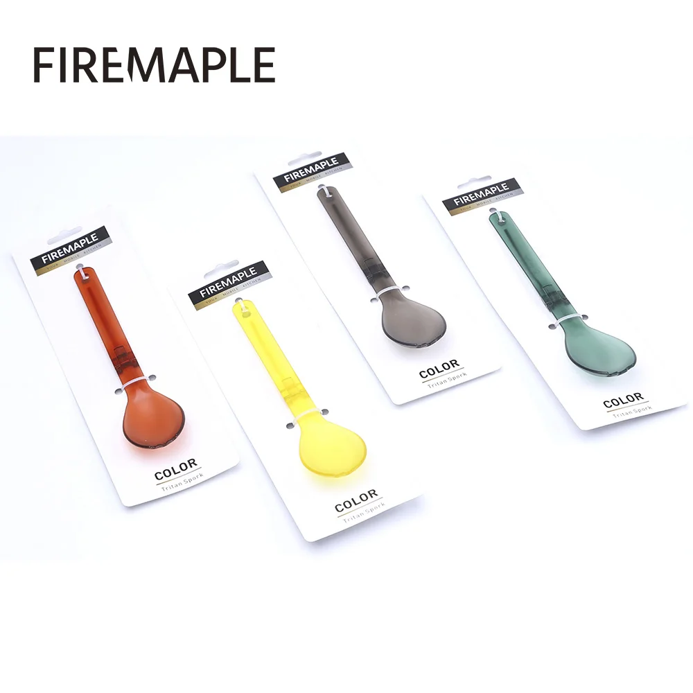 Фото Fire Maple Color Tritan Spork Spoon Camping Portable Tableware Hiking Lightweight Dinner Cookware Fork for Travel Backpacking №5