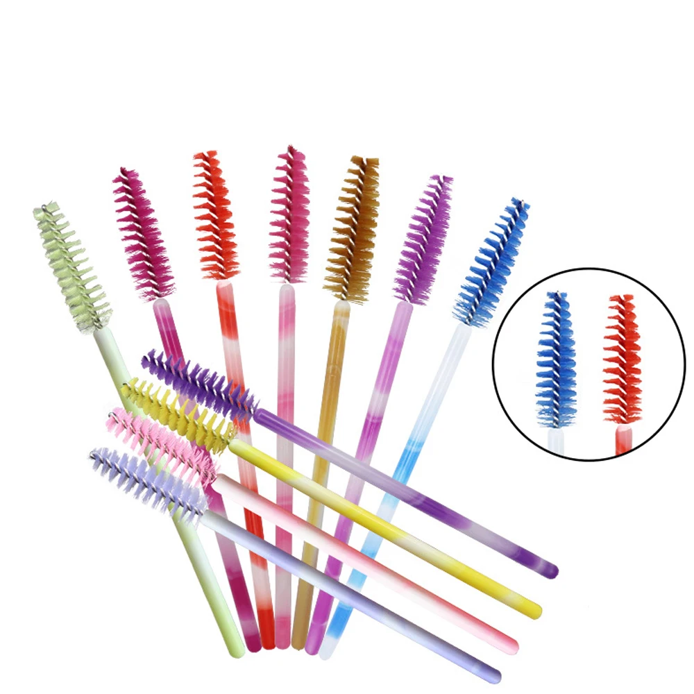 Одноразовая кисть для ресниц 50 элементов аппликатор бровей и туши кисти