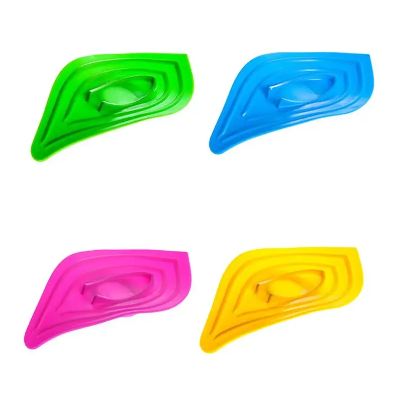 4 шт. мыльница практичный дизайн листьев полезная декоративная сушилка для