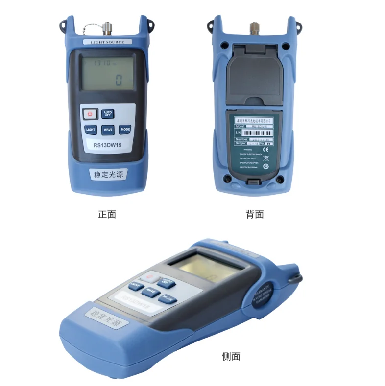 Handheld fiber optic laser light source tester FTTH Fiber Optic Light Source Multi Wavelength 1310 1550nm | Мобильные телефоны и