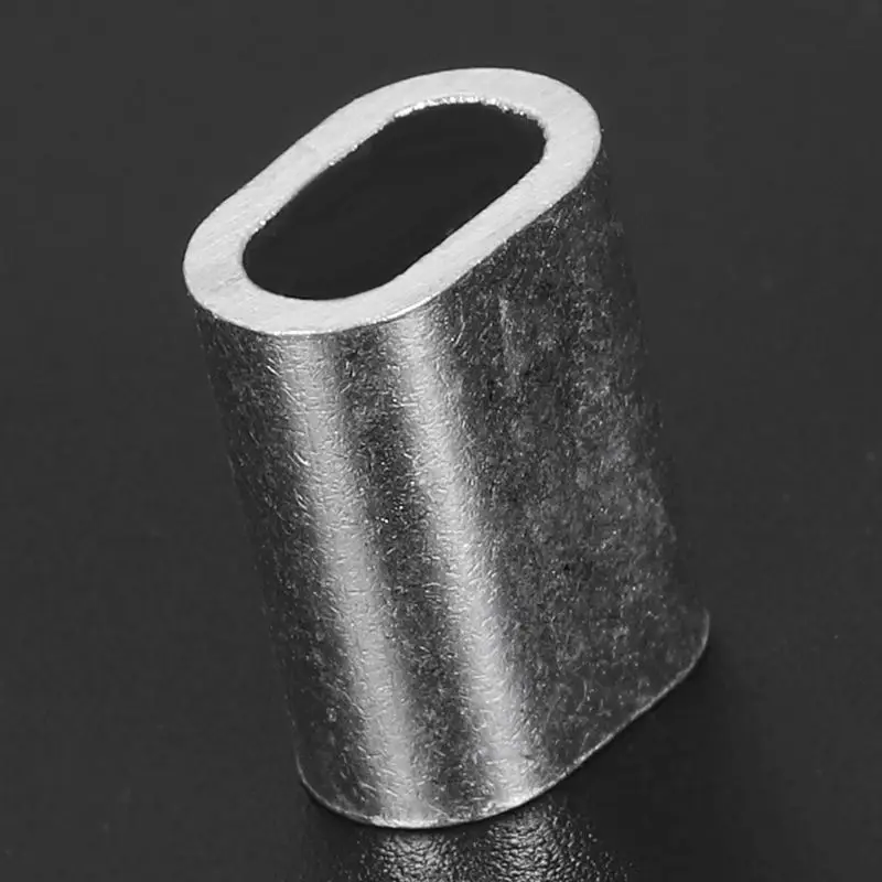 10 шт 3 мм из алюминиевого сплава наконечники для проводов веревок | Обустройство