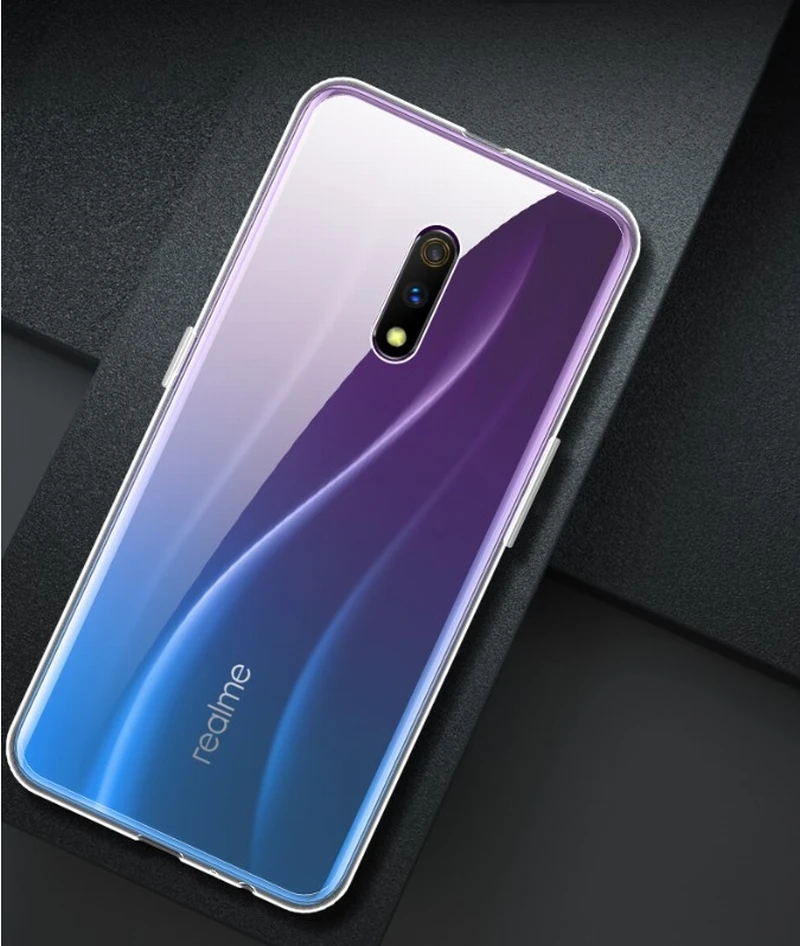Прозрачный чехол для OPPO Realme 6 Pro Ультратонкий Мягкий силиконовый защитный из ТПУ 6i