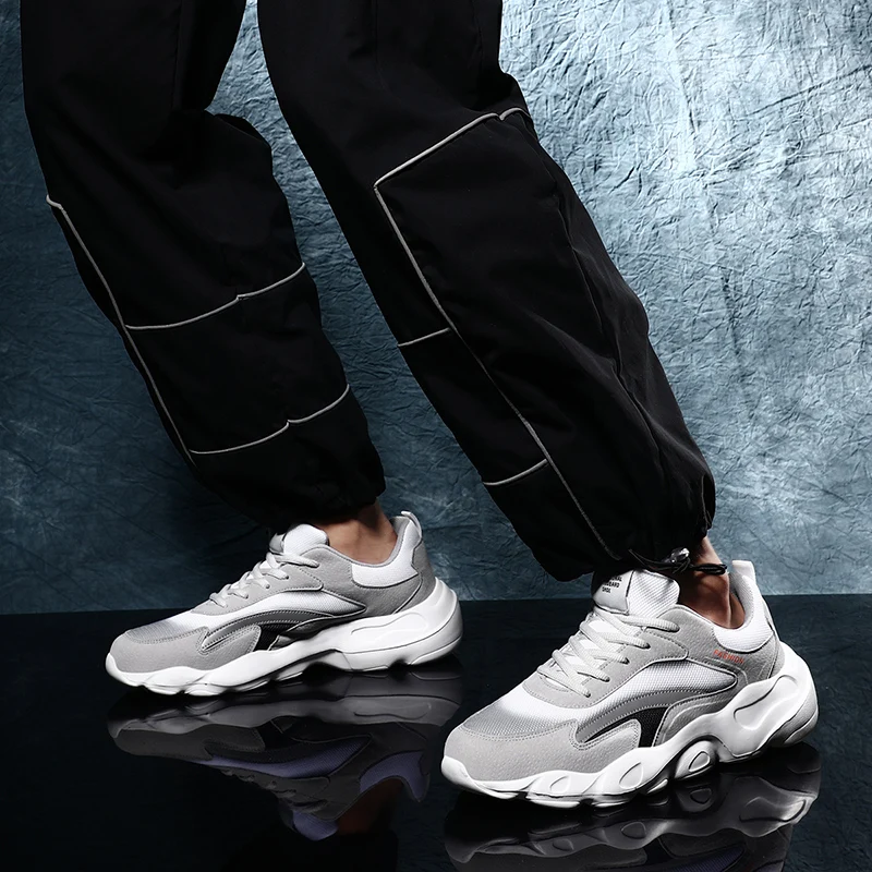 

2021 New Sneakers Man Casual Shoes Light Breathable Comfortable Men Shoes Chaussure Homme Zapatillas Shoes Men