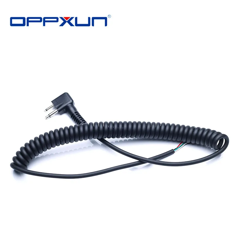 

OPPXUN 2-контактный ручной микрофонный кабель для Motorola GP88S GP2000 GP3688 GP3188 GP300 двухстороннее радио