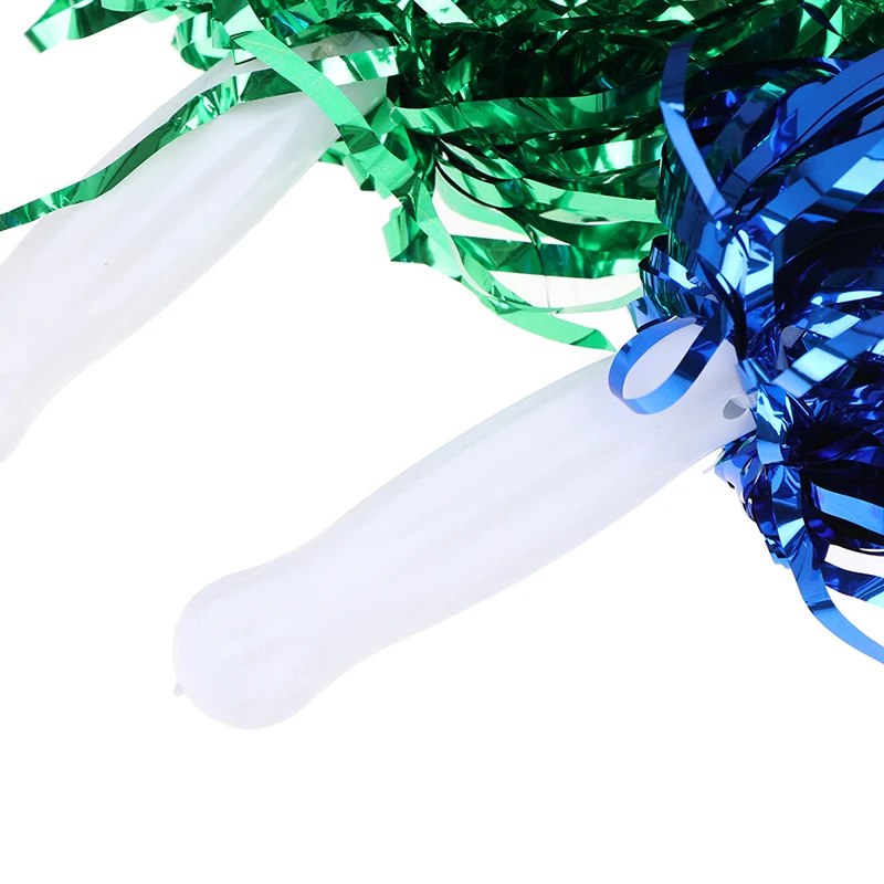 1 шт. 20 см Блестящий спортивный помпон для чирлидинга цветочные мячи соревнований