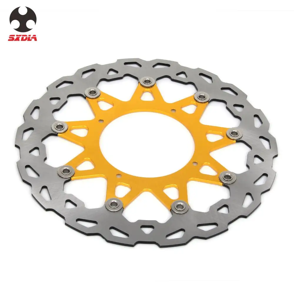 Мотоцикл 320 мм плавающие тормозные диски ротор с кронштейном для SUZUKI RMZ250 2007 2015 RMZ450