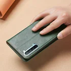 Кожаный чехол на чехол для OPPO Рино 3 5G чехол Магнитный чехол-книжка с подставкой для телефона чехол для OPPO Find X2 Lite чехол отделением для карточек чехол для телефона