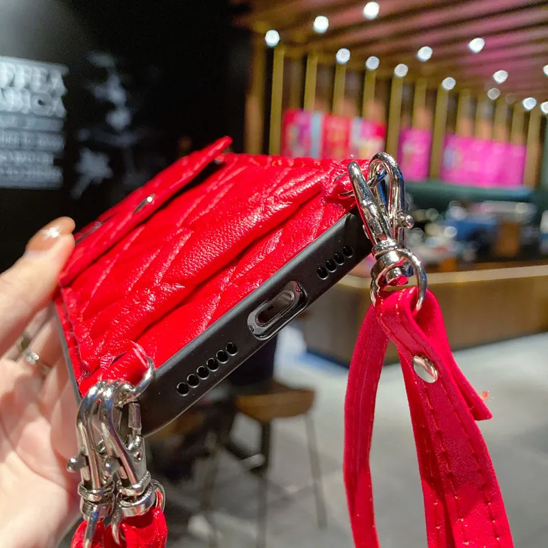 Case For iphone 14 13 12 mini 11 Pro xs Max xr 7 8 6s plus SE 2020 Cover Wallet Card Strap Belt Leather Holder Shockproof Phone
