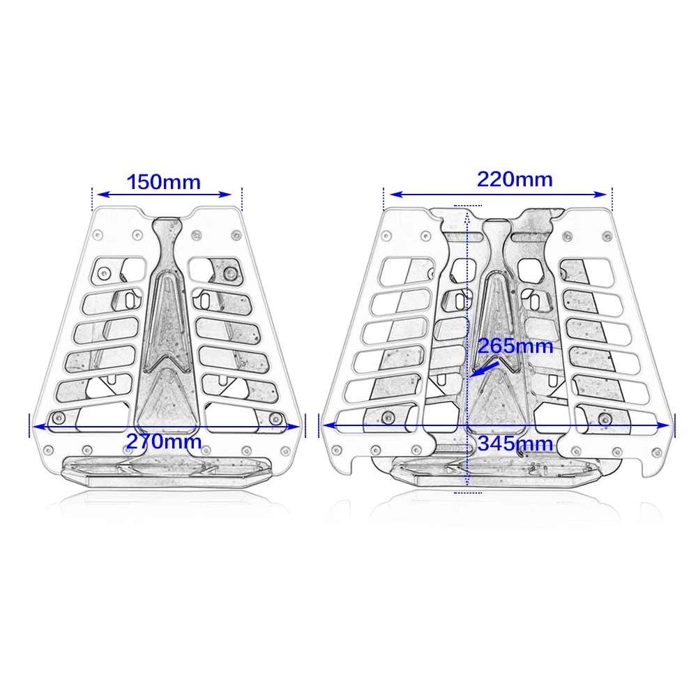 Задняя багажная полка для мотоцикла переноска пассажирского сиденья спинка