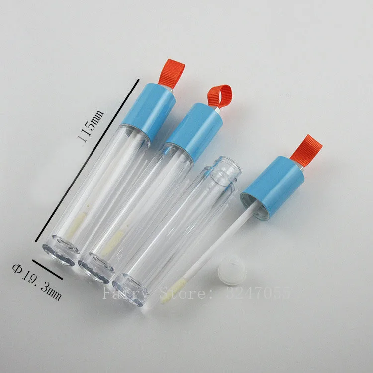 Пустая сатиновая Косметическая туба для блеска губ контейнер бальзама сделай