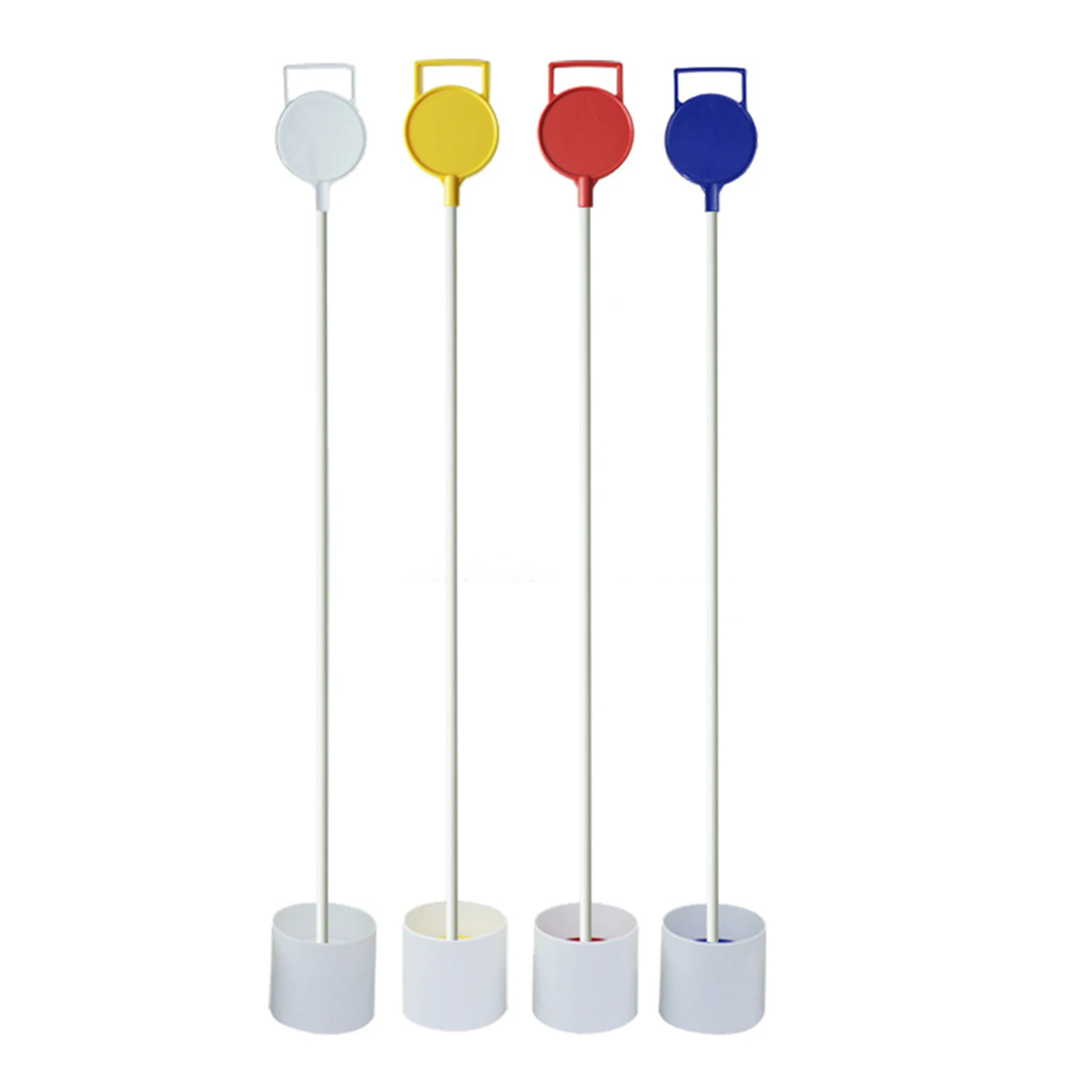 

Golf Flagsticks Set Golf Practice Hole Cup Putting Green Flag Golf Pin Mark Flags for Indoor Outdoor Garden Yard Golf Training