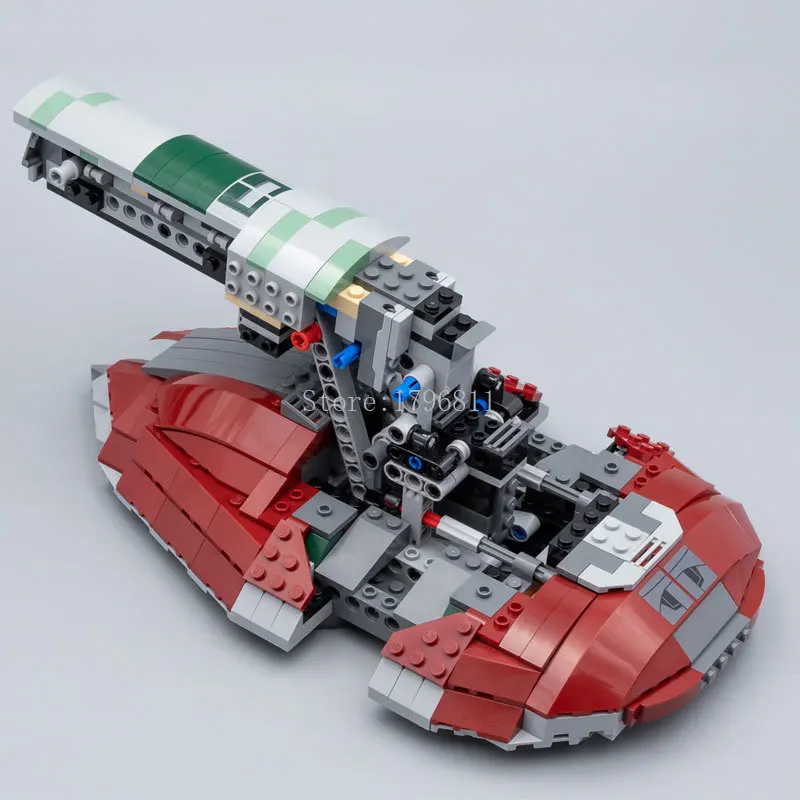 05037 настоящий UCS Slave I NO.1 мобильный 2067 шт строительные блоки кирпичи игрушки кино