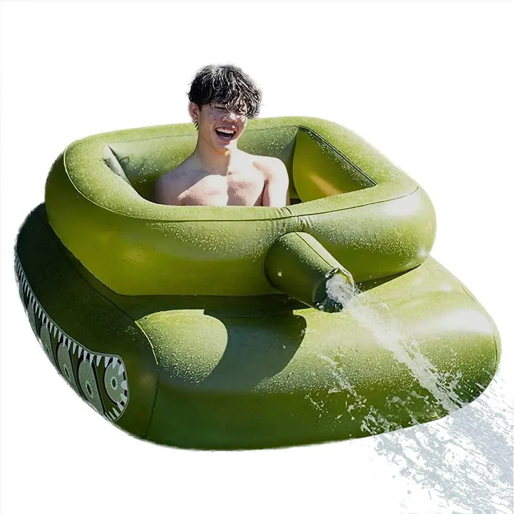 

Summer Pool Party Inflatable Pool Large Tank Water Gun Swimming Ring Jet Spray Gun Swimming Pools for Adults Outdoor Water Toy