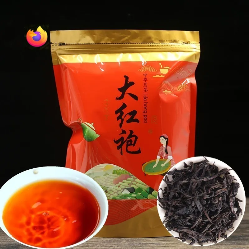 

2021 year Chinese Oolong Tea Wuyi Big Red Robe Tea Wuyishan Chinese Wuyi Yancha Da Hung Pao tea Organic Oolong Tea
