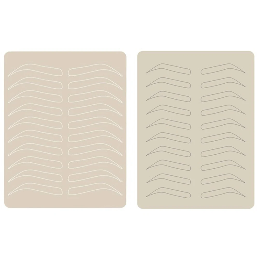 

Microblading Tattoo Eyebrow Practice Skin Eyebrow Cosmetic No ink required Permanent Makeup Eyebrow Training Skin Tattoo Supply