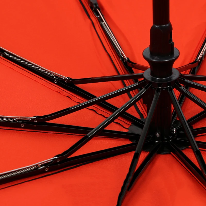 3 складной стекловолокна двойной Слои зонтик мужские водонепроницаемые