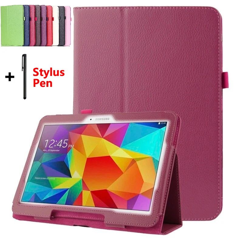 Смарт чехол для Samsung galaxy Tab 4 10 1 SM T530 T533 T531 T535 Tablet крышка Ультра Тонкий Стенд