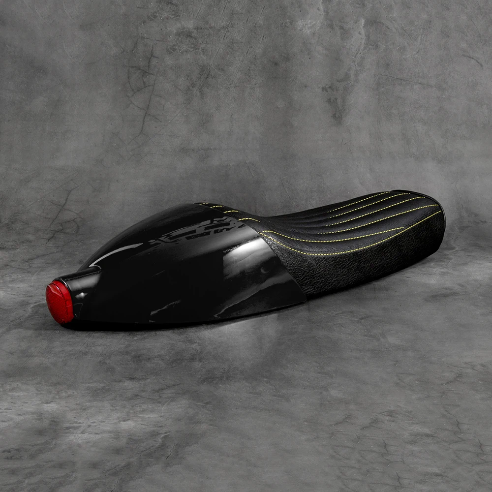 Универсальная винтажная мотоциклетная Подушка 64 см сидение для кафе-рейссера