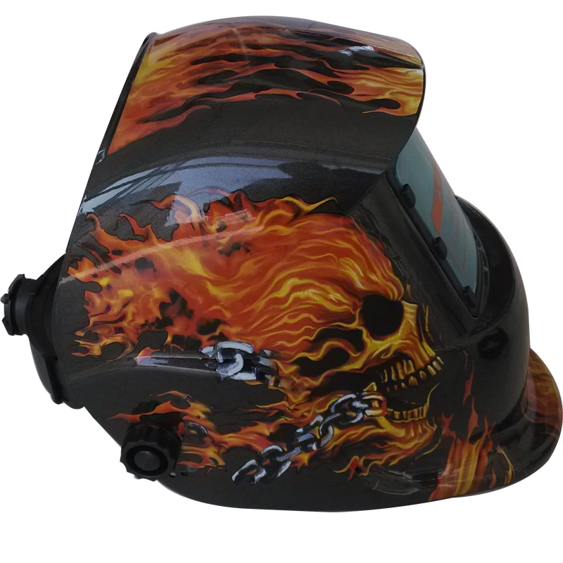 Солнечная Авто Затемняющая электрическая Сварочная маска 4 датчика большой вид