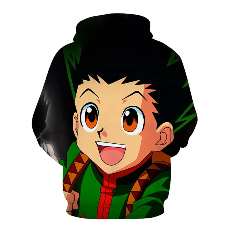 

Hunter x Hunter 3D Hoodies Fashion New Pattern Men Anime Sweatshirt Harajuku Casual Streetwear Hoodie Cartoon Cute Hooded Coat