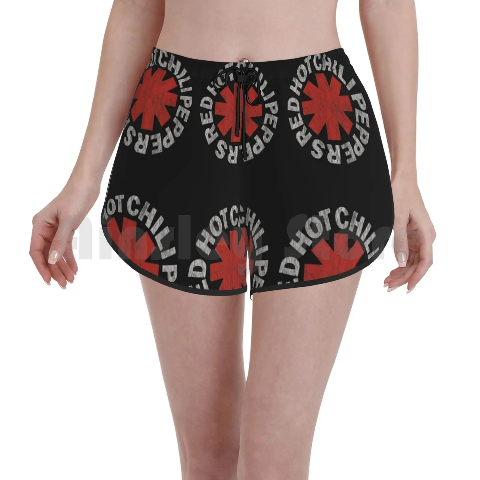 Logo Swim Shorts Women Beach Shorts Band Music Logo