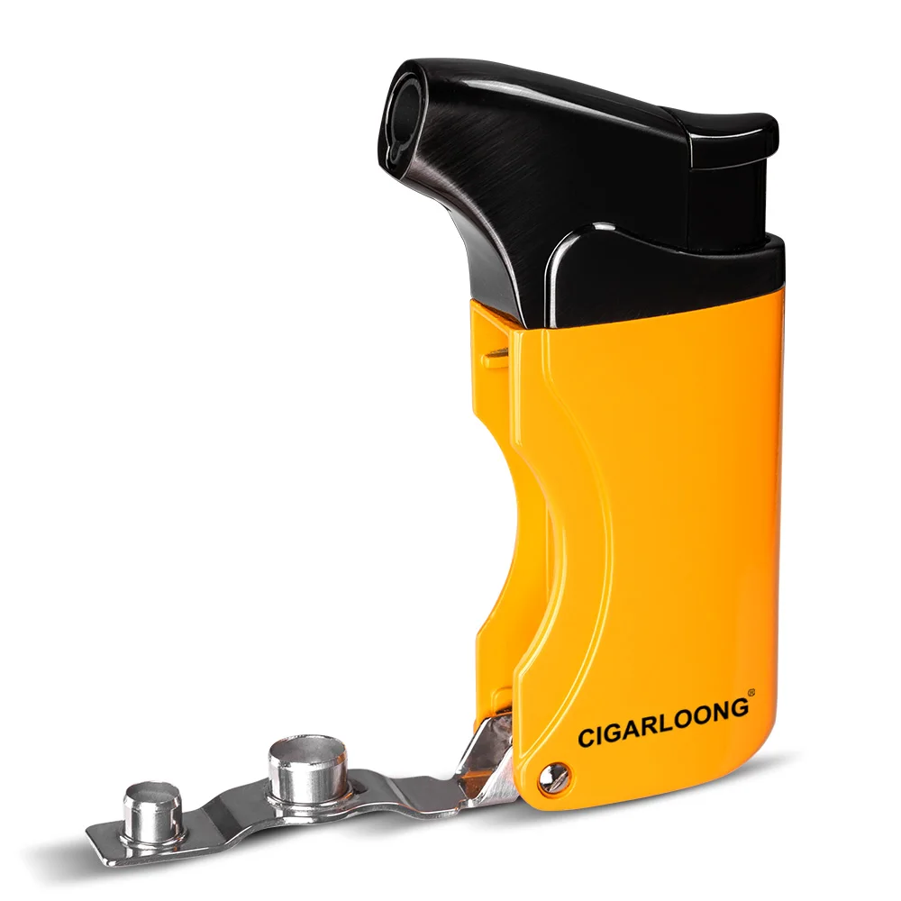 CIGARLOONG ветрозащитный 1 фонарь Jet Flame сигарет с питанием от прикуривателя W/ 2