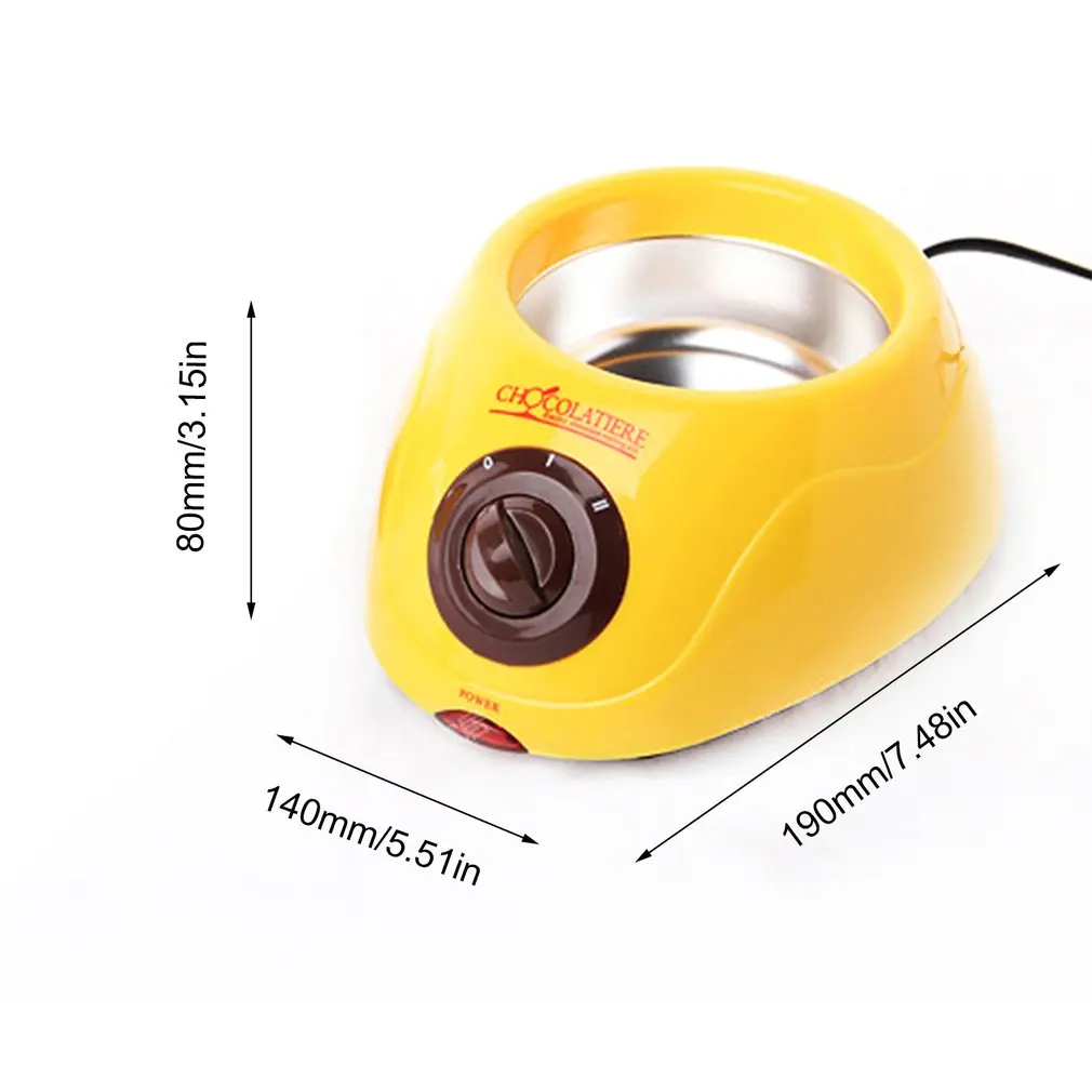 

Chocolate Candy Melting Pot Electric Chocolate Fountain Fondue Chocolate Melt Pot Melter Machine DIY Kitchen Tool Handmade Soap