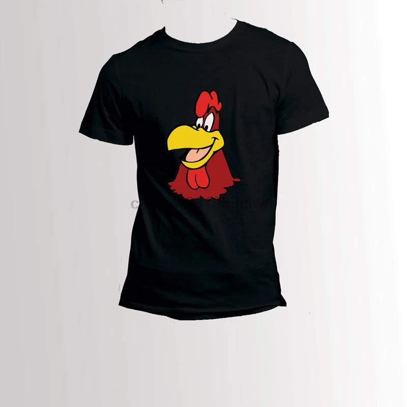 

Looney Tunes Foghorn Leghorn Black And White T-shirt Mens Tee