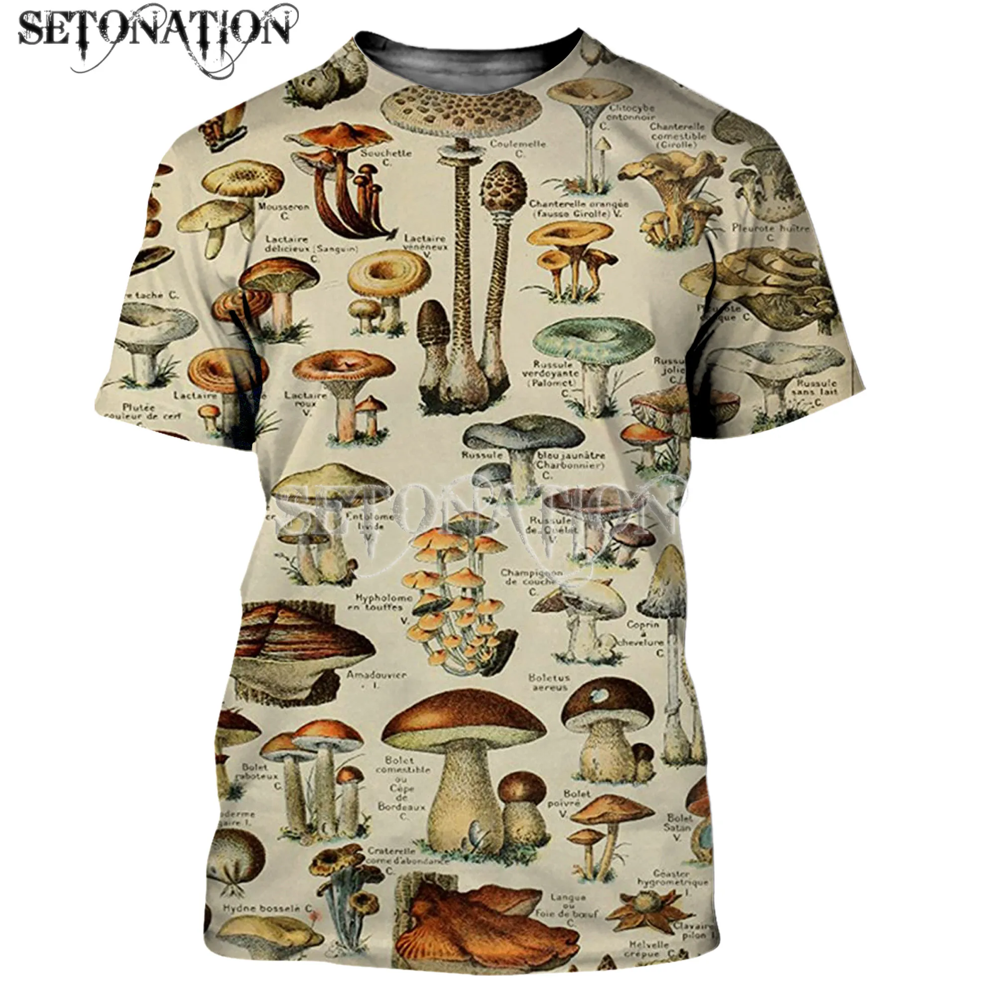 Винтажная футболка для мужчин и женщин стильная тенниска с 3D принтом овощей