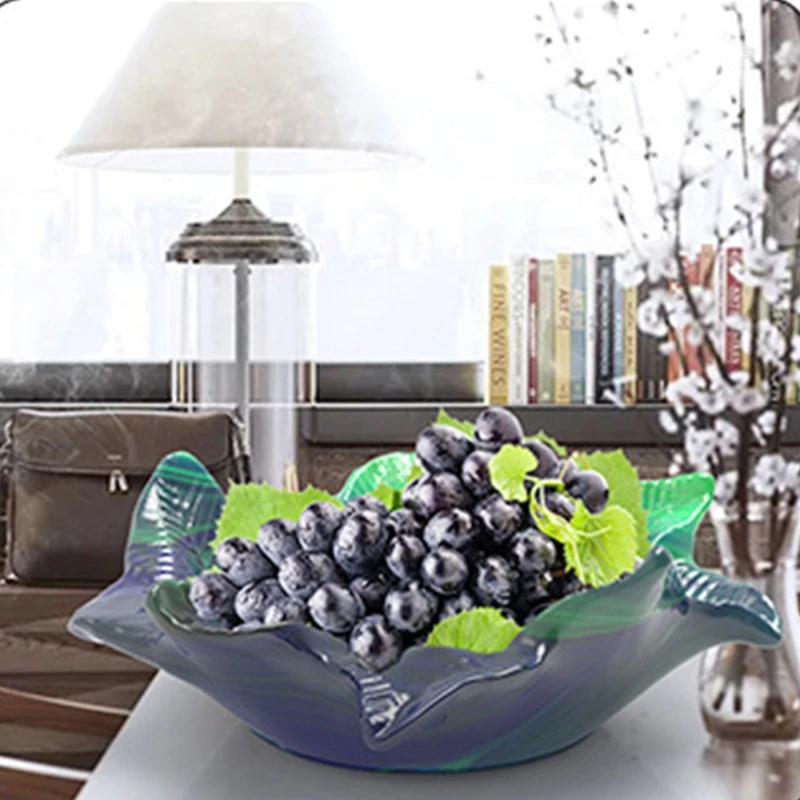 

Leaf Plate Epoxy Resin Mold Fruit Candy Nut Storage Dish Silicone Mould DIY Crafts Jewelry Organizer Trinket Holder Casting Tool