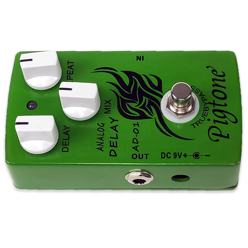 pigtone pp 22 analog delay effekt pedal elektrische gitarre zubehör effekte pedale echte bypass free global shipping
