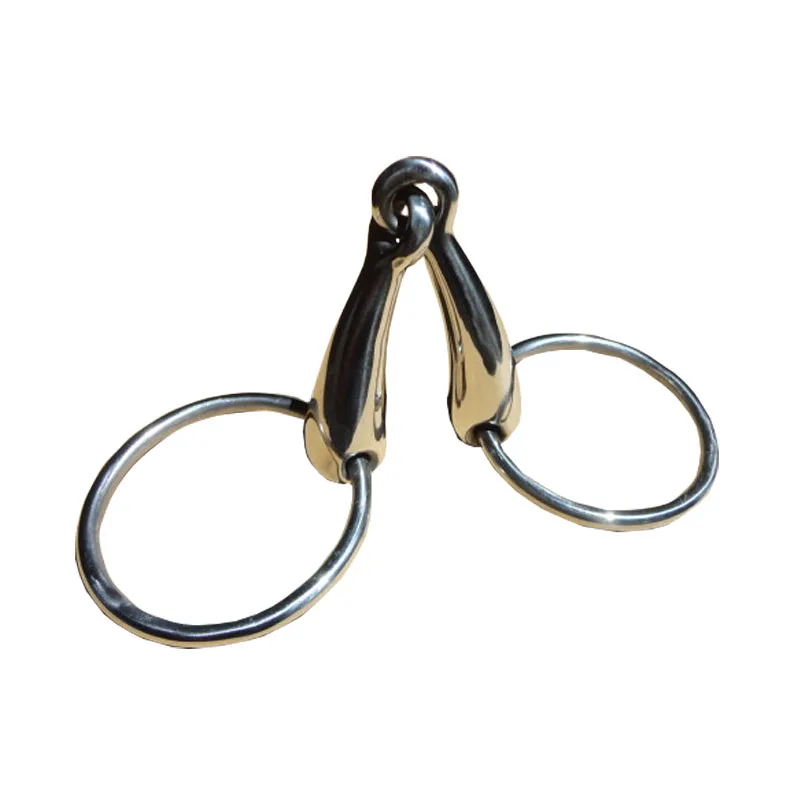 Конский наконечник из нержавеющей стали 5 1/4 дюйма крепкое кольцо для рта