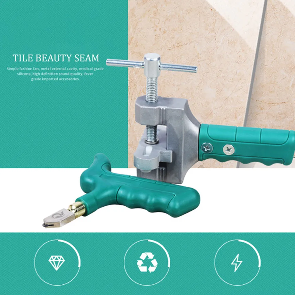 

Stable Sharp Hand Held Glass Tile Opener Easy Operation Large Wheel Ceramic Portable Roller Cutter Delimitation Time Saving