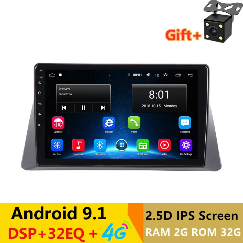 10 1 &quotAndroid 9 автомобильный DVD мультимедийный плеер GPS для Honda Accord 8 2008 2009 2010 2011 аудио